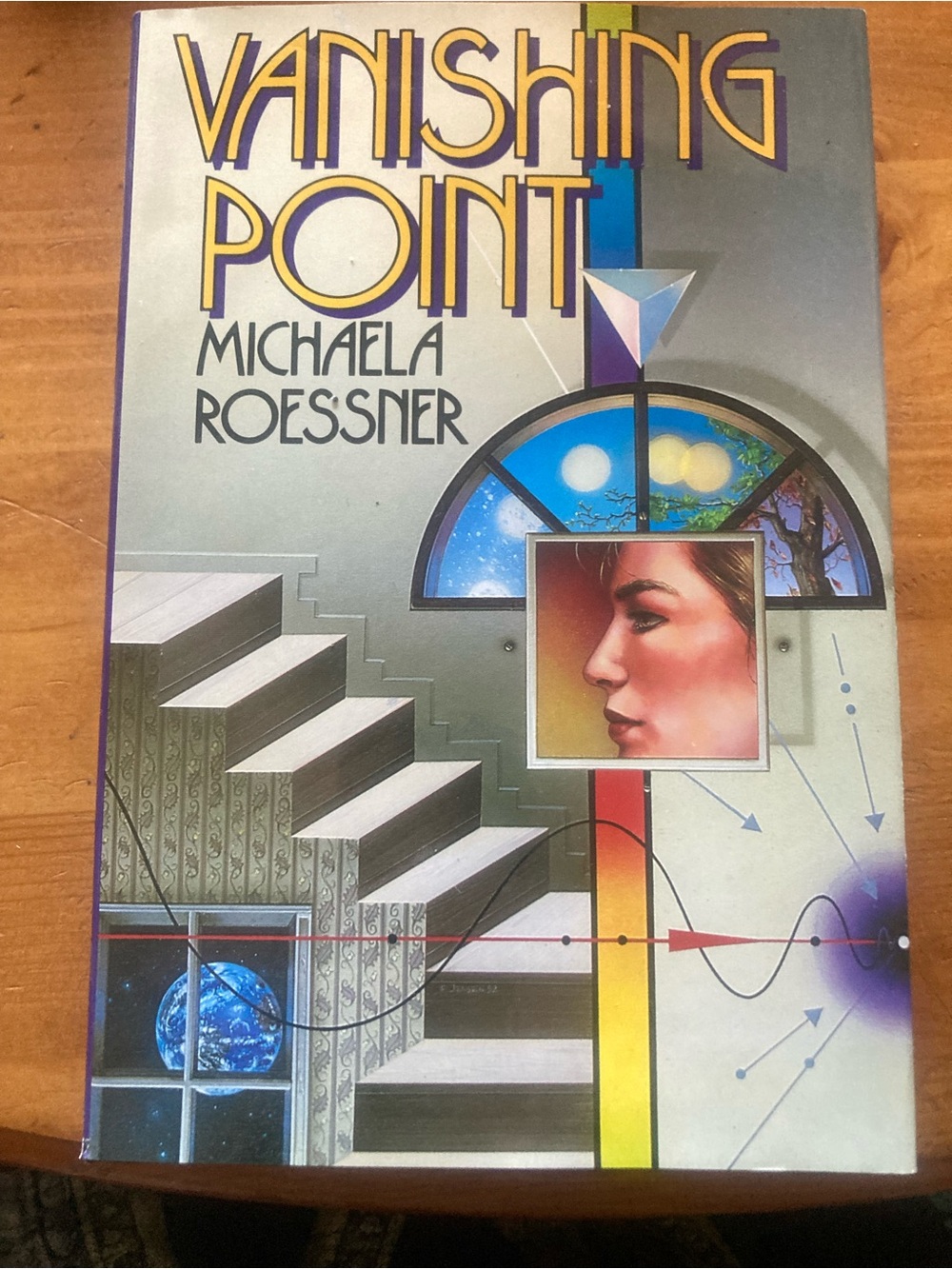 Vanishing Point by Michaela Roessner - Illustrated Cover